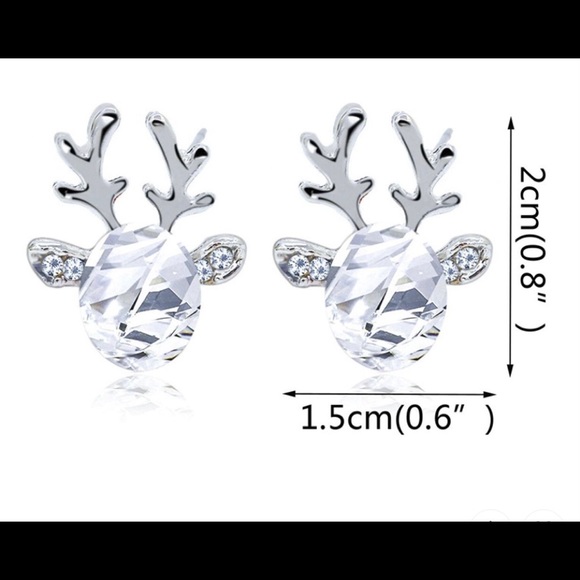 Reindeer earrings - Picture 4 of 5